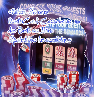 Beste mastercard casinos