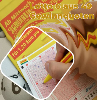 Heute lottozahlen 6 aus 45