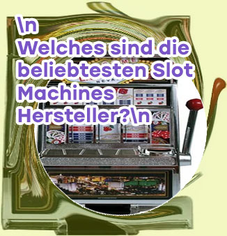 Slot machine kaufen