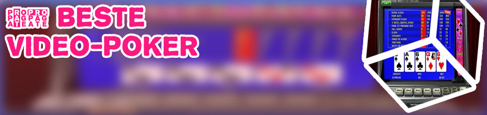 Video poker online casino