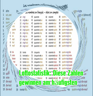 Welche zahlen werden bei euromillionen am häufigsten gezogen
